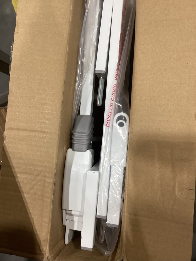 Condition photo showing New/Like New for Regalo Easy Step 49-Inch Extra Wide Baby Gate, Includes 4-Inch and 12-Inch Extension Kit, 4 Pack of Pressure Mount Kit and 4 Pack of Wall Mount Kit White 29-49"W x 30"H