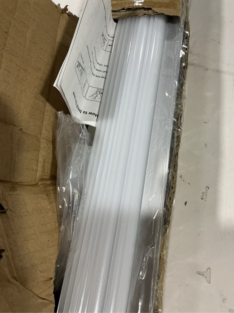 Condition photo showing Good Condition for THMOOTHER UV Resistance 3.28FT V Shape LED Strip Channel Diffuser,20-Pack Aluminum Profile with Frosted Cover and Corner Connector,Tape Mounting Track for Cabinet Stairs Wall Outdoor (3.28FT, 20)