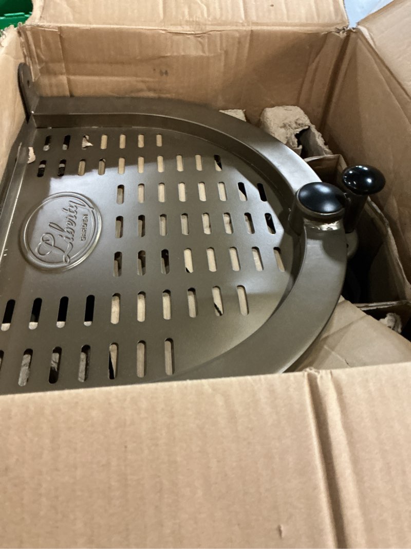 Condition photo showing Good Condition for liberty garden 710 navigator rotating garden hose reel, holds 125-feet of 5/8-inch hose - bronze classic
