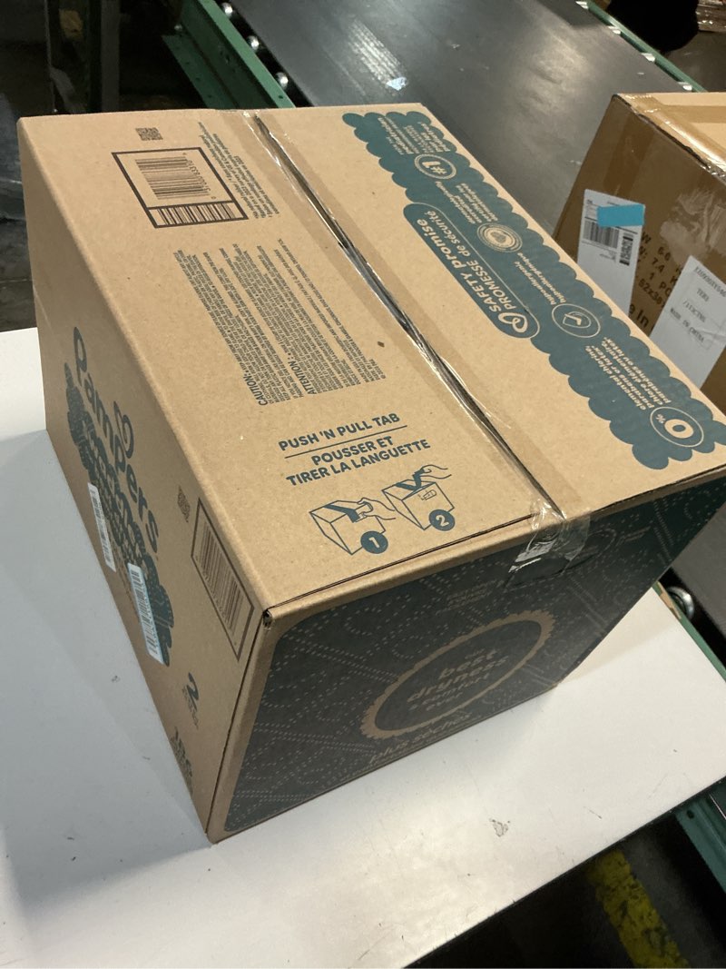 Condition photo showing New/Like New for Pampers Swaddlers Diapers, Size 2 (10-22 lbs), 186 Count, Absorbent, Keeps Baby Dry and Comfortable, Skin Safe Disposable Baby Diaper (Packaging May Vary) Size 2 186