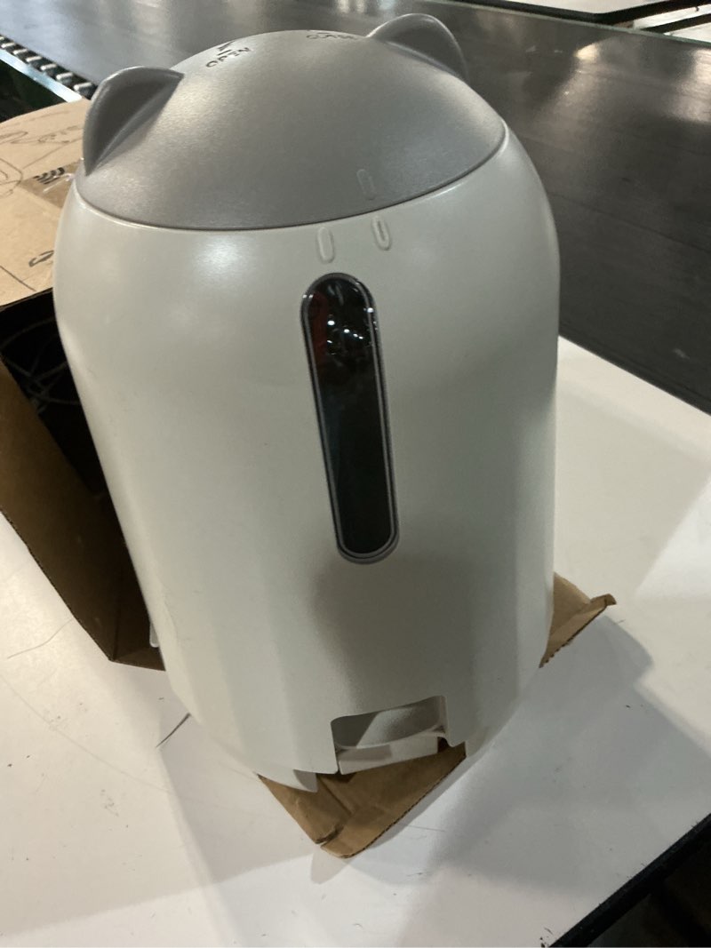 Condition photo showing Good Condition for papifeed automatic cat feeder with app, 2.4g wifi cat food dispenser, 3l timed cat feeders for dry food, slow feeding mode, dual power supply smart pet feeder for cat, grey