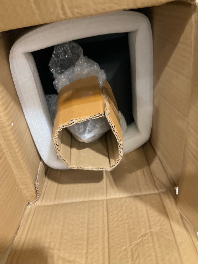 Condition photo showing Good Condition for TRIROCKS Set of 2 Decorative Vintage Candle Lanterns 14.5"&20" H Farmhouse Outdoor Hanging Lanterns with Tempered Glass for Porch, Balcony, Patio, Home, Centerpieces, Indoor, Outdoor(Black) 20''&14.5''h Black