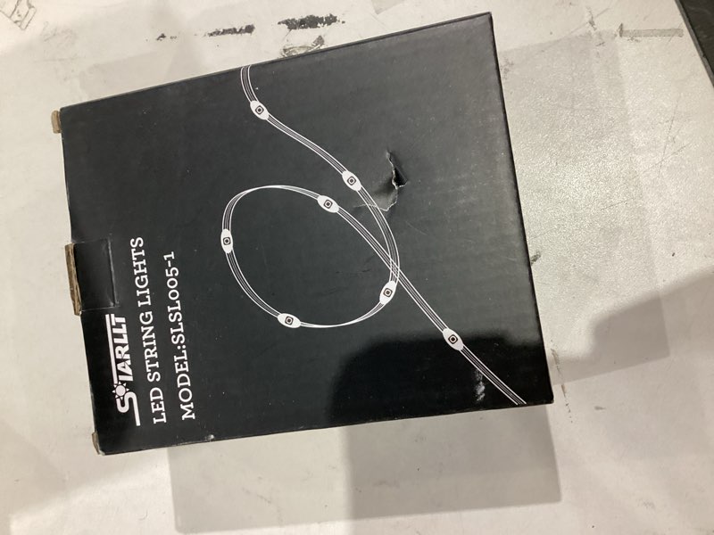 Condition photo showing New/Like New for Christmas Twinkle Lights, 206FT 600 LED Outdoor String Lights, IP65 Waterproof, 8 Modes, Plug in Timing & Memory Functions, for Backyard, Garden- Cool White Cool White 600LED