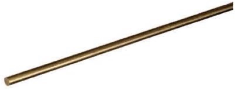 Similar to STEELWORKS BOLTMASTER 11519 Brass Round Rod, 1/4 x 36\"