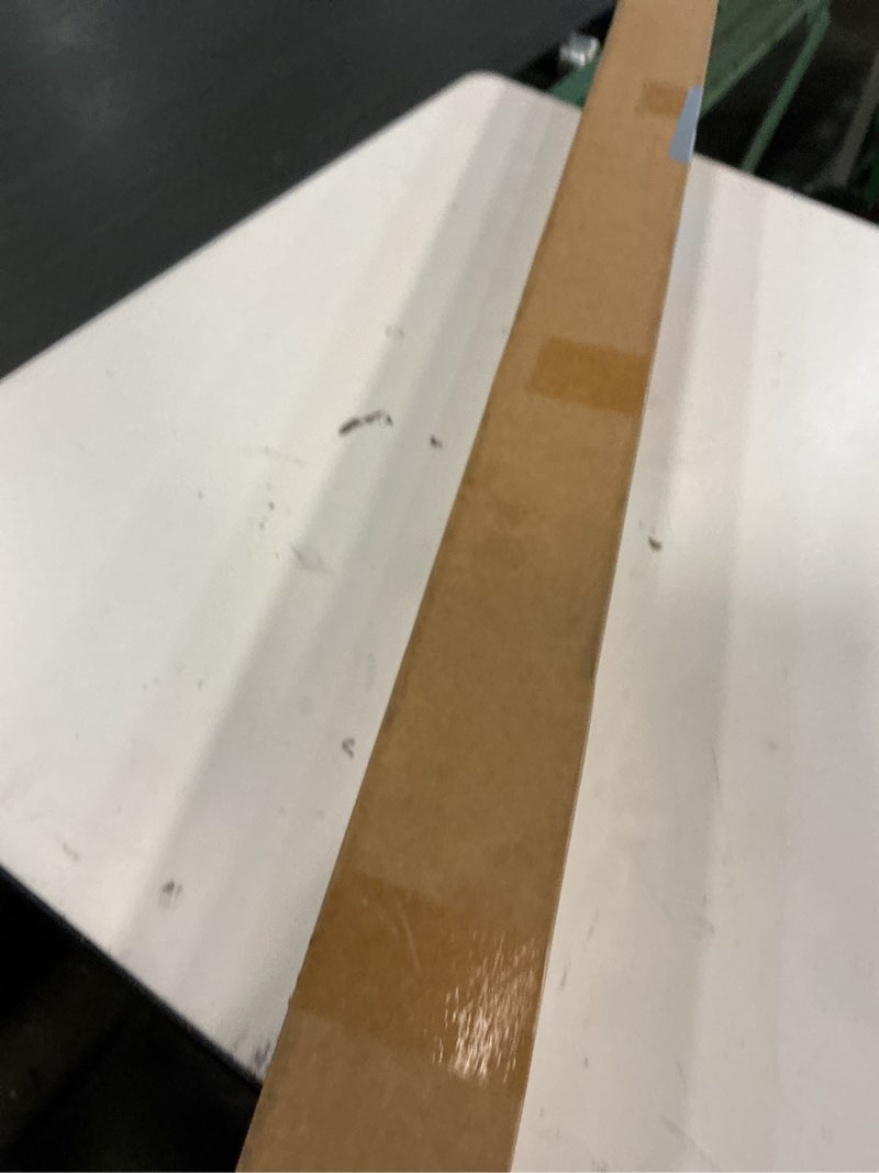 Condition photo showing New/Like New for 1 Inch Heavy Duty Adjustable Curtain Rods for Windows, Industrial Wrap Around Room Divider Decorative Curtain Rods Wall Mount & Ceiling Mount for Indoor & Outdoor, 72 to 144 inch, Black Black 72" to 144"