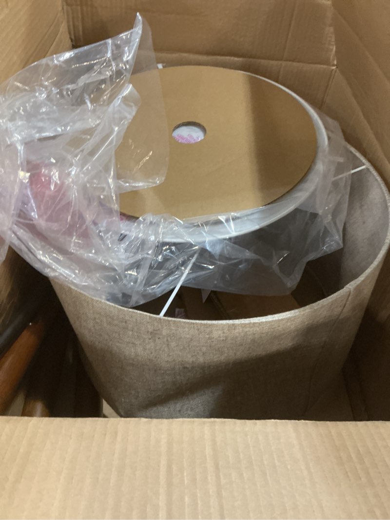 Condition photo showing As Is for adesso ethan arc home office lamp, black