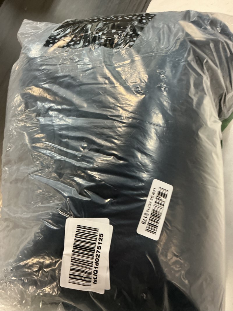 Condition photo showing As Is for wdcozy navy blue king size quilt bedding sets with pillow shams, lightweight soft bedspread coverlet, quilted blanket thin comforter bed cover, all season summer spring, 3 pieces, 104x90 inches