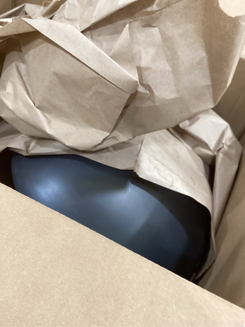 Condition photo showing As Is for YOSUKATA 14" Carbon Steel Wok with Round Bottom – Pre-Seasoned Pow Wok for Stir Fry – Traditional Chinese Japanese Black Steel Pan – Outdoor Cookware for Gas Stovetops, Open Fire, BBQ, Camping