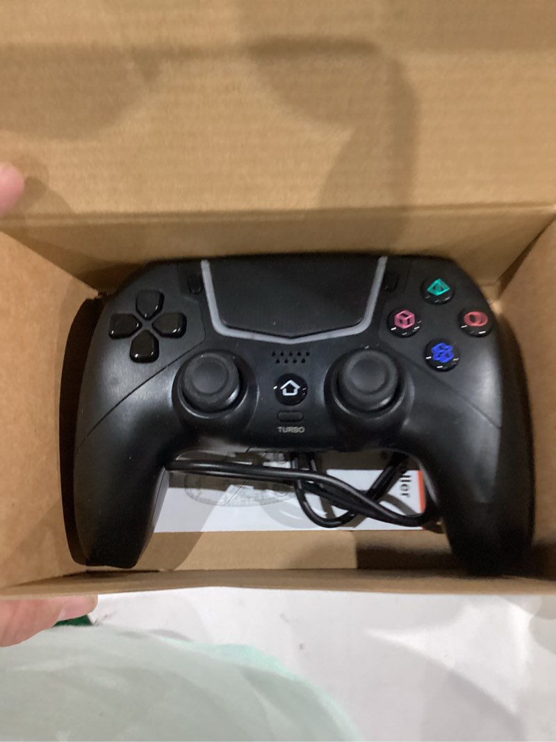 Condition photo showing As Is for BETMI Wireless Controller for PS-5/Pro/Slim/PC,Bluetooth Gaming Controller with Hall Joysticks/LED Channel Light/Turbo/6-Axis Gyro/Dual Vibration/Touchpad/3.5mm TRRS Audio Jack/Speaker Function(Black)