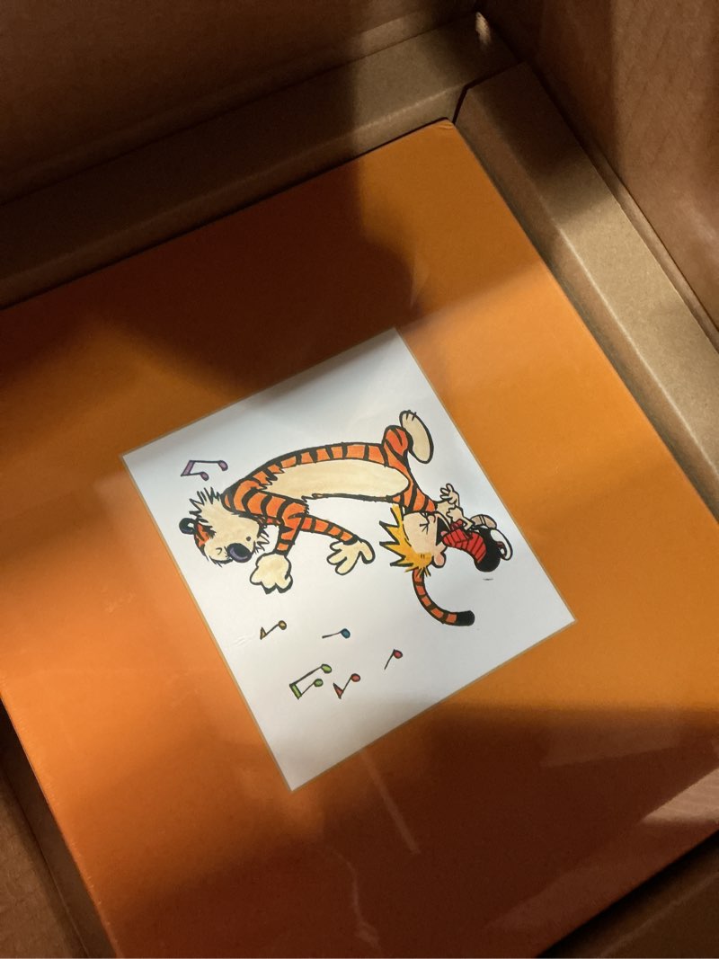 Condition photo showing New/Like New for the complete calvin and hobbes [box set]