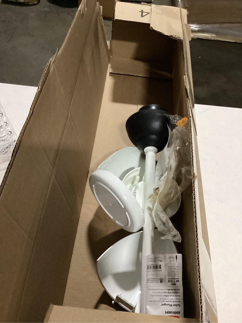 Condition photo showing As Is for OXO Good Grips Toilet Plunger