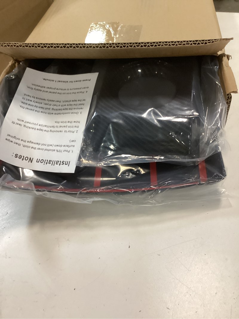 Condition photo showing Good Condition for for F150 Interior Trim Kit Carbon Fiber, Dashboard Panel Cover Trim & Headlight Switch Bezel Cover Trim for Ford F150 2009-2014 Carbon Fiber Interior Accessories 5pcs