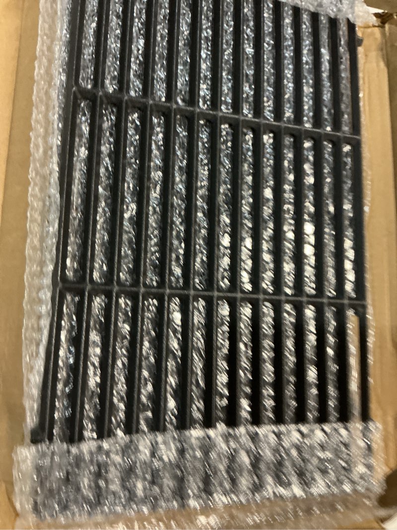 Condition photo showing Good Condition for 66097 genesis ii e-410 grill grates replacement parts for weber genesis ii 400 series ii e-410 ii se-410 e-435 s-435 66089 gs4 cooking grates accessories kitchenaid 740-0781 720-0856v cast iron grids 18.75 x 33.8" grates for genesis ii 400 series