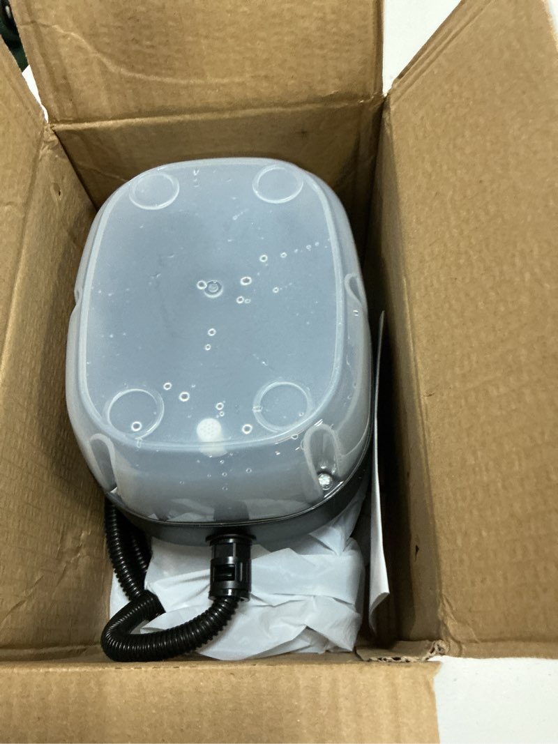 Condition photo showing As Is for 2500w handheld steam cleaner high temperature pressurized steam cleaning machine portable car steamer with brush heads (white)