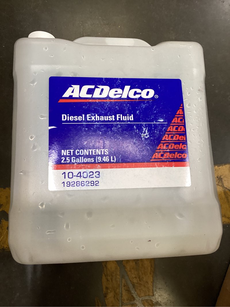 Condition photo showing Good Condition for acdelco gold 10-4023 (19286292) diesel exhaust emissions reduction (def) fluid - 2.5 gal (pack of 2) 2.5 gallon (320 ounces)
