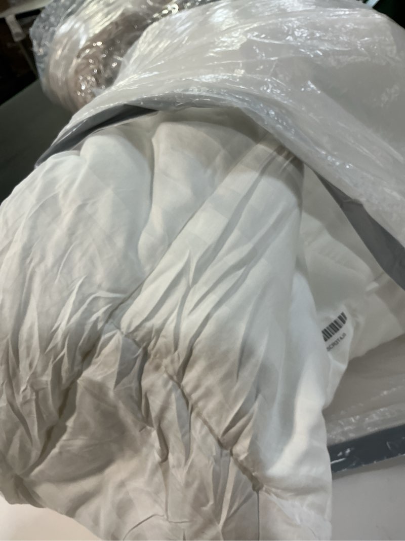 Condition photo showing As Is for SLEEPNOVA's Cooling Mattress Topper Full – 100% Cotton Pillow Top That Keeps You Cool, Relieves Back Pain & Adds Cloud-Like Comfort with Deep Pocket Fit (8”-21”), Soft & Machine Washable