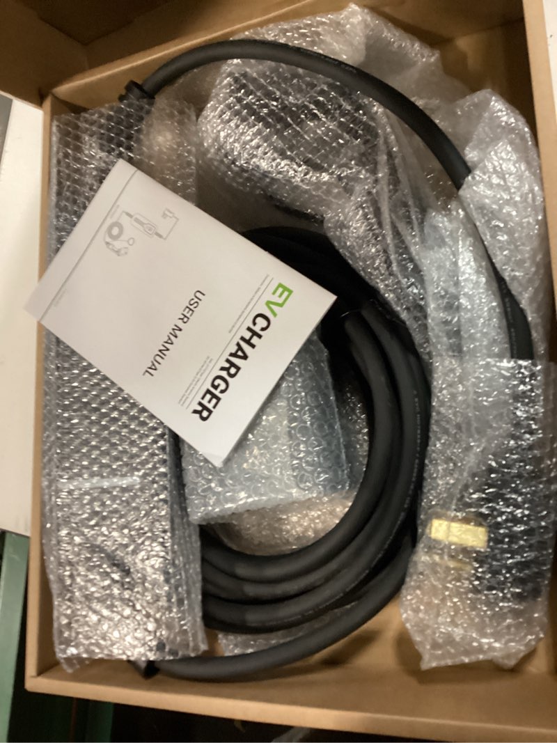 Condition photo showing Good Condition for EV Charger Level 2,(NEMA 10-30, 30A/25ft,6.6KW) Portable Electric Vehicle Charging Station for Electric and Hybrid Vehicles