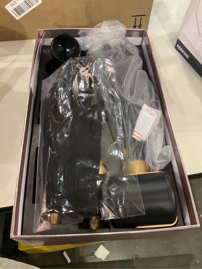 Condition photo showing Good Condition for Atopskins 7 in 1 Blow Dryer Brush, Air Wrap Brush Set Hair Dryer Brush 110,000 RPM with Negative Ion Hair Styler Dry, Curling, Volumizing, Straightening and Styling (Green) (Black)