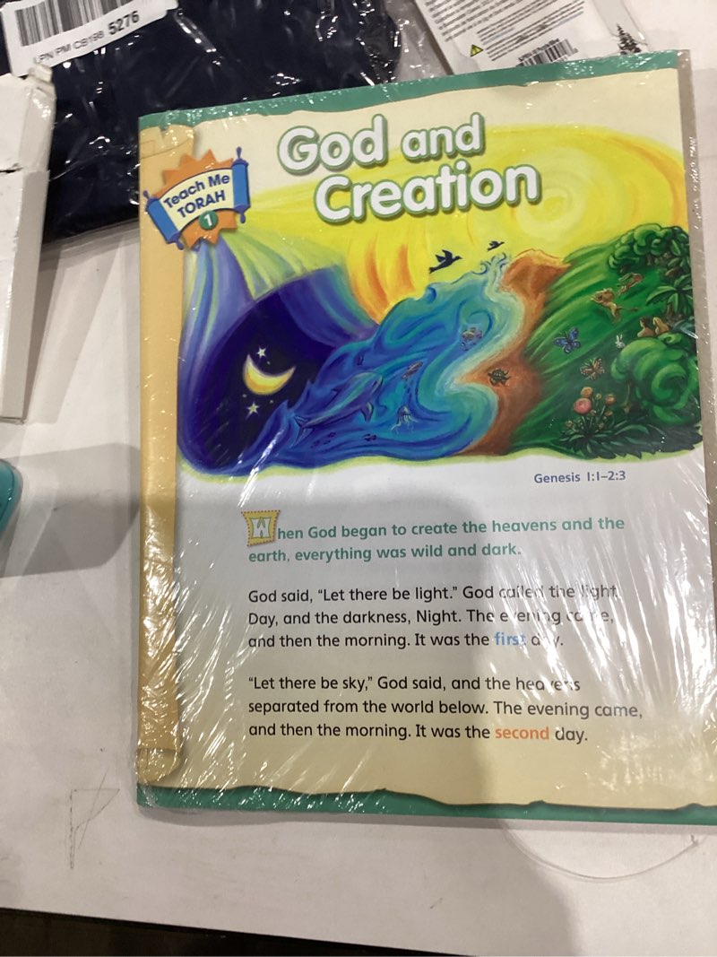 Condition photo showing New/Like New for Teach Me Torah 1