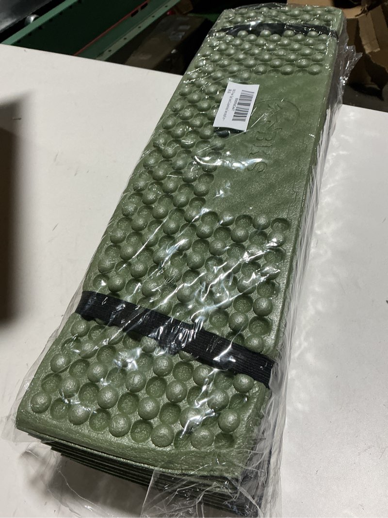 Condition photo showing Good Condition for bks foam egg crate sleeping folding pad green