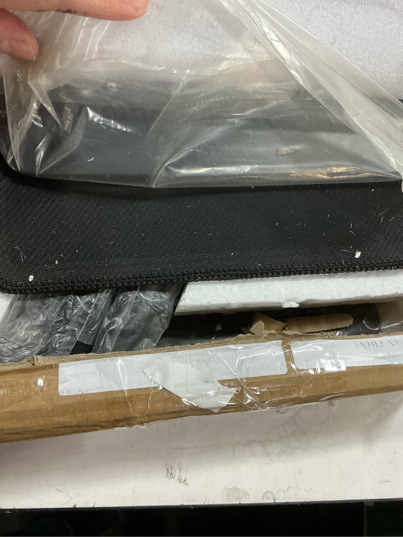 Condition photo showing Good Condition for Height Adjustable C Shaped End Table,Metal Sofa Side Table,Small TV Tray Table for Small Spaces with Matte Black Tray,Bed Table Drink Coffee Tables for Bedroom,Black