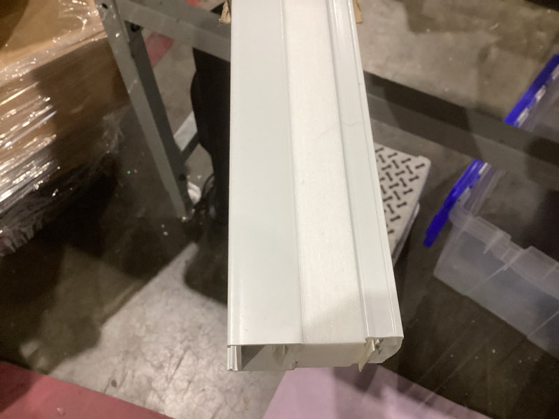 Condition photo showing As Is for blindsavenue cellular honeycomb cordless polyester shade, 9/16" single cell, light filtering, white, size: 35" w x 48" h white 35"w x 48"h