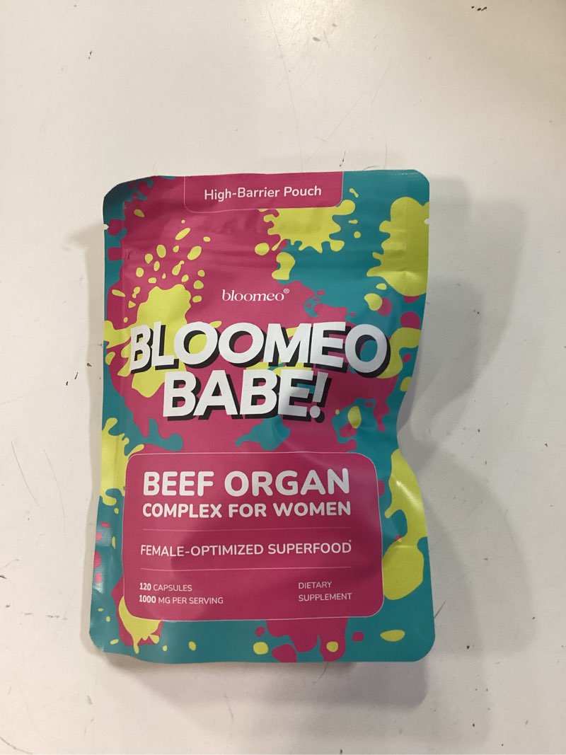 Condition photo showing New/Like New for beef organ supplement for women – grass fed liver, uterus, ovary, heart, kidney – 30+ nutrients to support hormone balance, cycle health, energy, immunity, skin & hair – made in usa & 3rd party tested