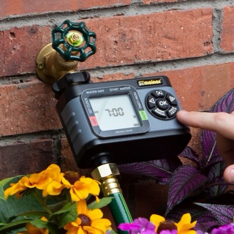 melnor 1 output port stationary digital hose end timer