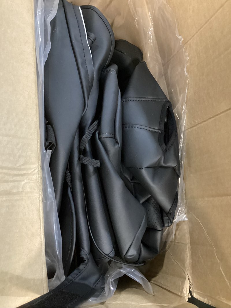 Condition photo showing Good Condition for for Toyota Camry Seat Covers LE SE 2025 2026 - Custom Fit Car Seat Covers Full Set, Leather Seat Covers for Cars, Waterproof Car Seat Cover, Black Black 2025-2026 Camry LE SE