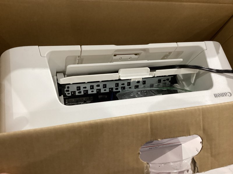 Condition photo showing As Is for canon pixma ts3722 wireless all-in-one inkjet printer for home office