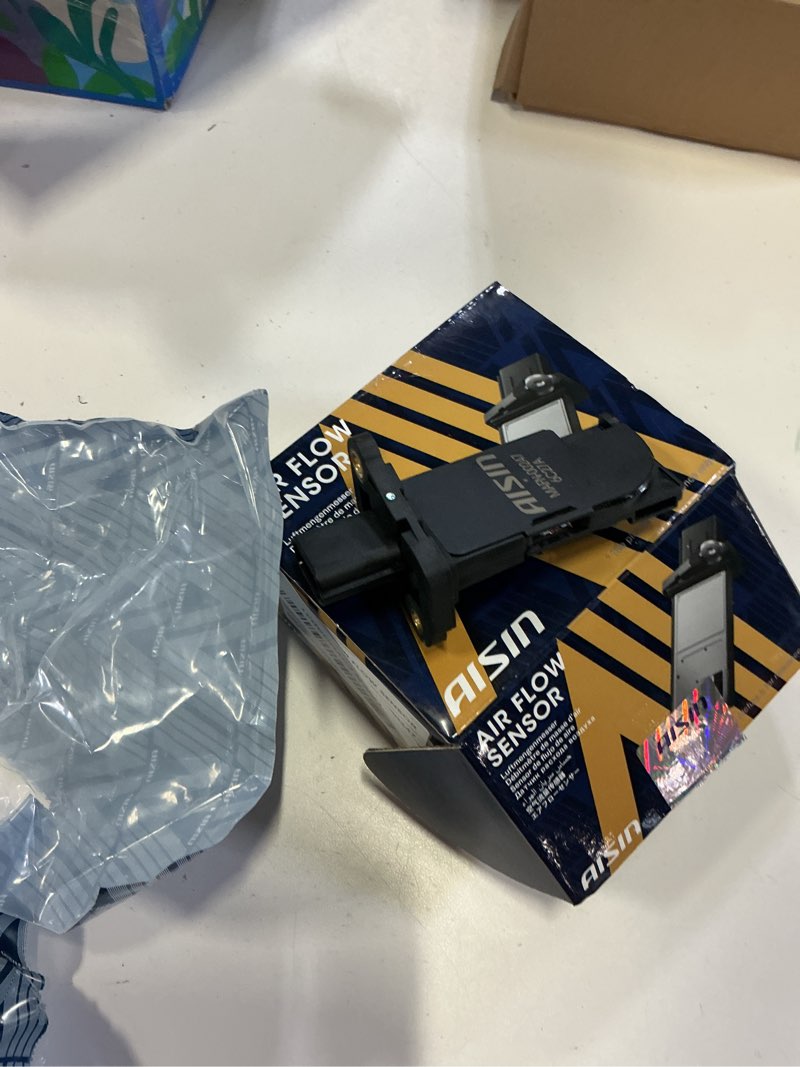 Condition photo showing As Is for aisin aftermarket mafn-00247 mass air flow (maf) sensor - compatible with nissan altima 16-18, rogue 17-20, versa 17-20 22-24, sentra 16-19, kicks 18-24, maxima 17-23, infiniti qx60 18-20