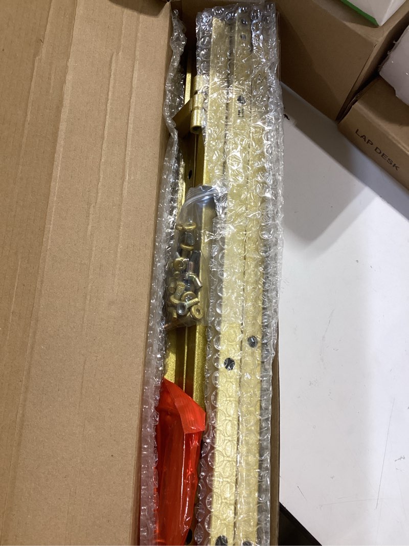 Condition photo showing Good Condition for gold easel stand for sign, heavy duty easel, 4-tier adjustableart easel for painting, wedding sign1pc