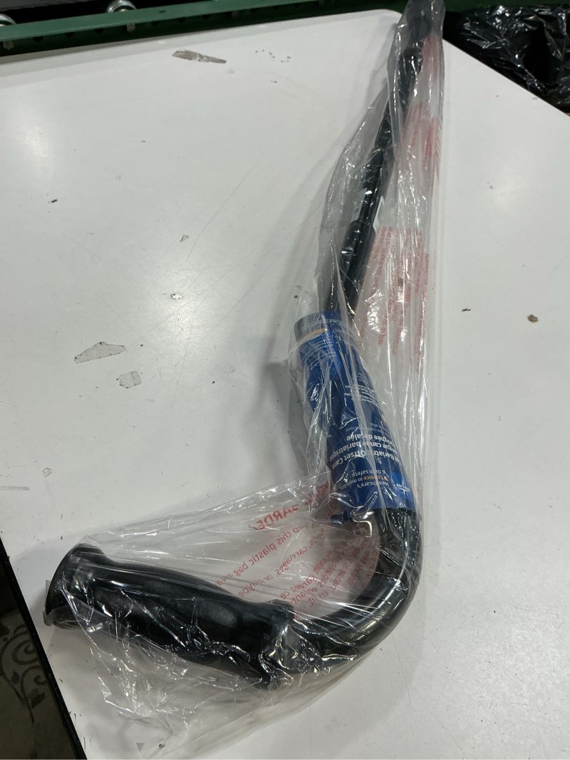 Condition photo showing New/Like New for Medline Tall Steel Bariatric Offset Handle Cane, Adjustable Height 37–48", 500 lb Weight Capacity, for Adults & Elderly with Foot & Leg Injuries, Walking, Mobility - Cane Weighs 4 lbs