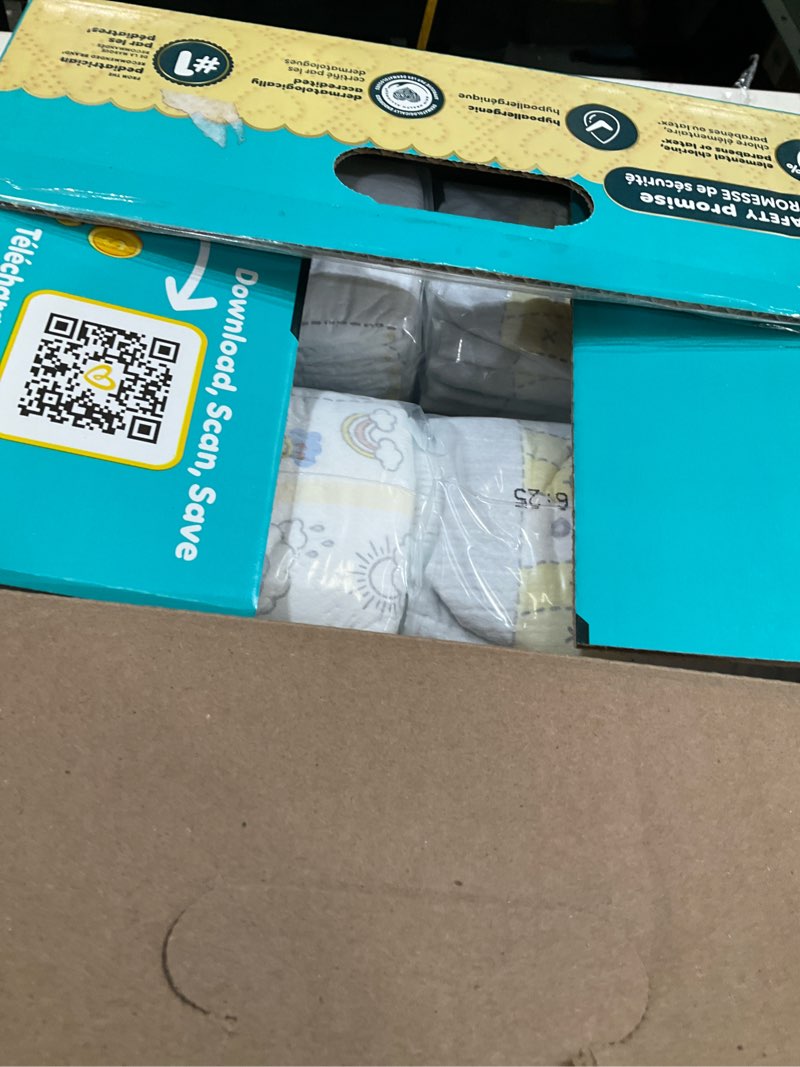 Condition photo showing Good Condition for pampers swaddlers diapers newborn - size 0, 84 count, ultra soft disposable baby diapers