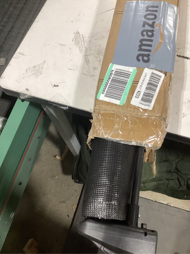 Condition photo showing Good Condition for similar product Retractable Baby Gate for Doorways and Stairs, Mesh Safety Gate for Pet, Indoor & Outdoor Use, One-Hand Operation, Easy Installation, 33.6\" Tall, Expands to 55\" Wide?Black,33.6\"x55\" 33x55 Inch Black