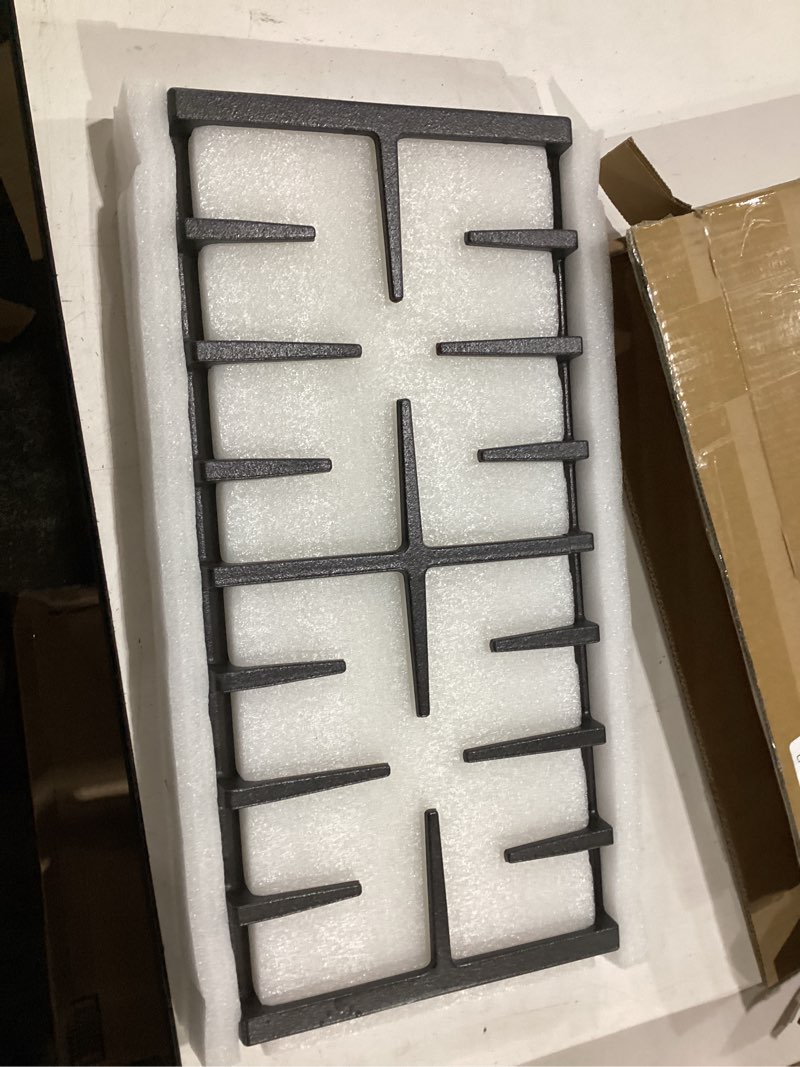 Condition photo showing New/Like New for wb31x27150 center grate replacement for ge stove parts jxgrate1 wb31x24737 general electric gas range grate cast iron surface burner grate ge cooktop parts stove top grate (wb31x27150)