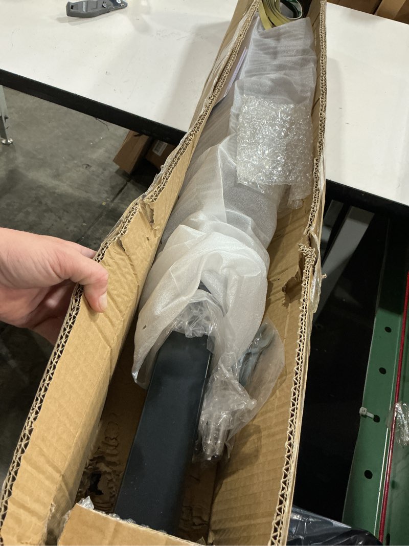 Condition photo showing New/Like New for vevor 41" glass railing post - stainless steel balustrade bracket for 3/8"-1/2" tempered glass, deck balcony stair glass baluster - 41.3 inches