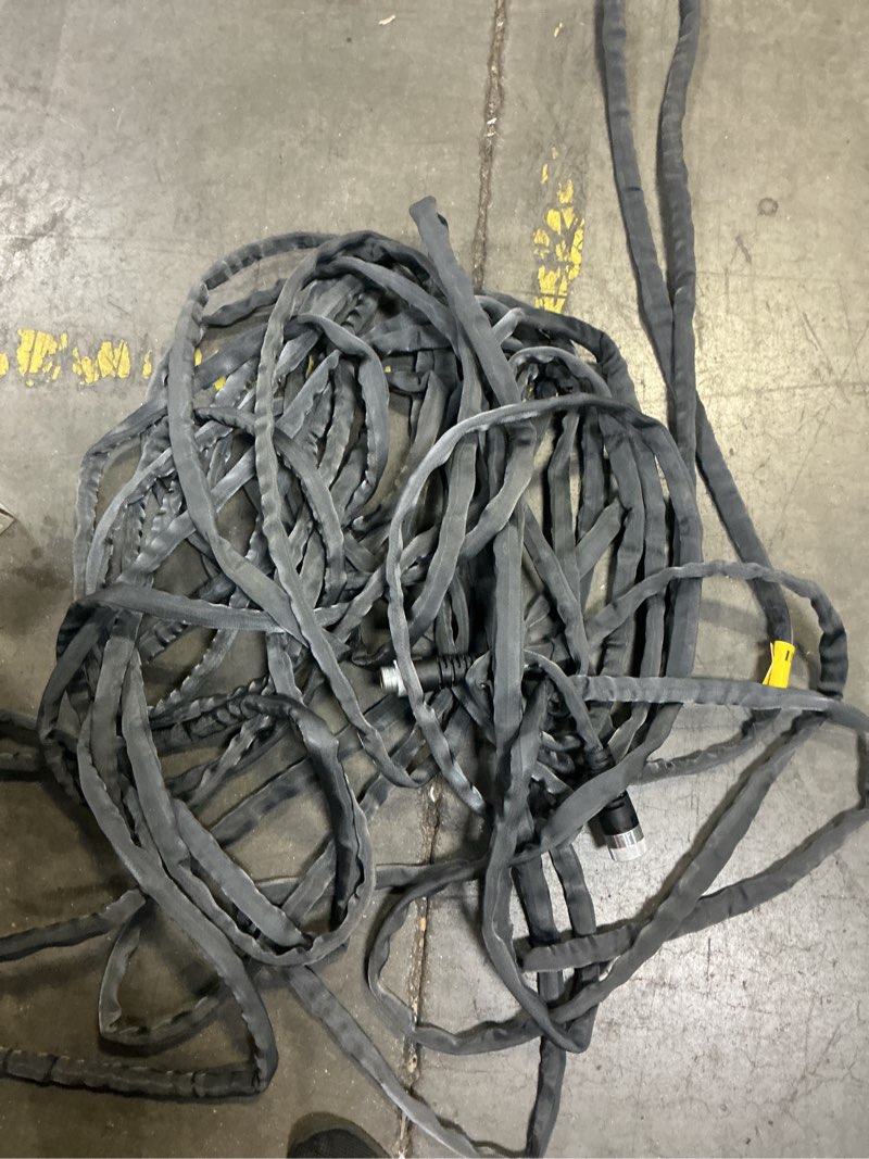 Condition photo showing As Is for 4001-100 5/8" x 100' zero-g lightweight ultra flexible durable kink- free garden hose10