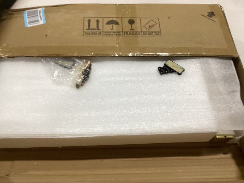 Condition photo showing Good Condition for Small Side End Table New C Table Narrow Round Bed Sofa Couch Coffee Dinner Table for Snack Drink TV Tray, Slim Gold Rustic End Table Modern Simplicity, Metal and Wood - 24 Inch Wanut Color