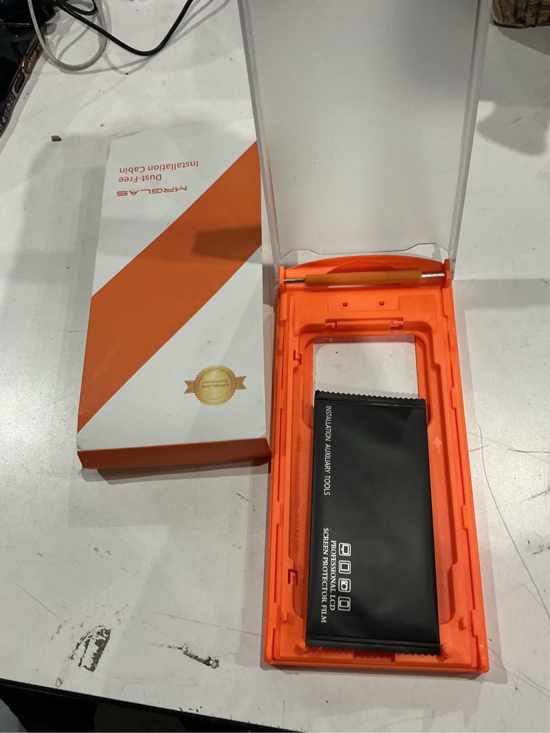 Condition photo showing As Is for MRGLAS TOP 9H+ Glass 2+2 Packs for iPhone 17 Pro Max Screen Protector with Camera Lens Protector [Zero Bubble][10X Military Protection] 17 ProMax Tempered Glass Full Edge Coverage, Case-Friendly HD Clear iPhone 17 Pro Max