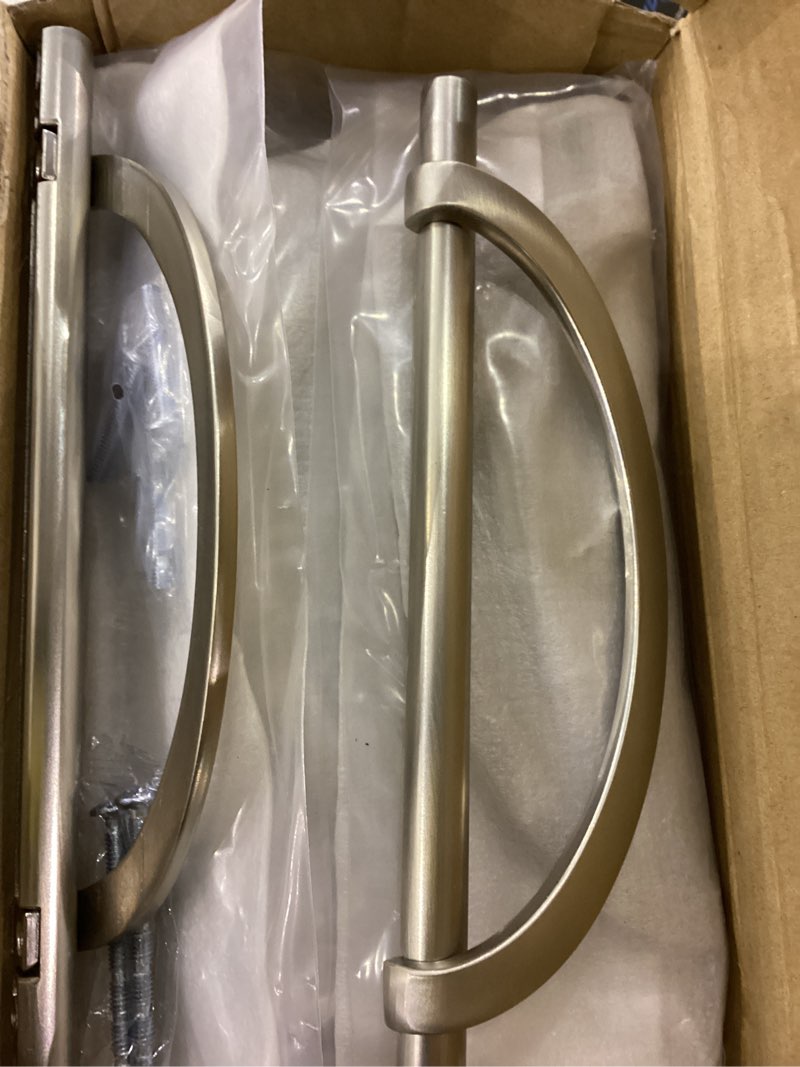 Amerdeco 10 Pack Brushed Satin Nickel Cabinet Pulls 6.25 Inch(160MM) Hole Centers Kitchen Cabinet Ha