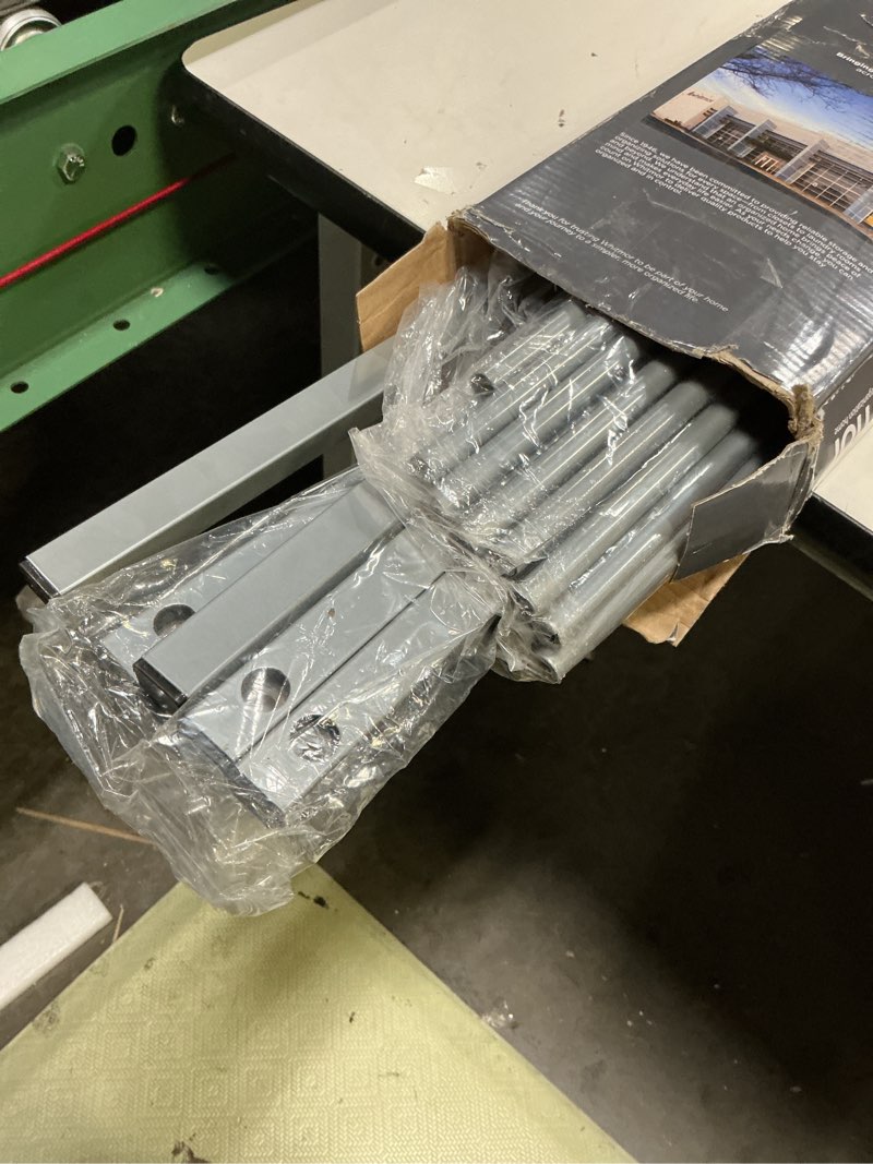 Condition photo showing Good Condition for whitmor oversized metal drying rack, silver