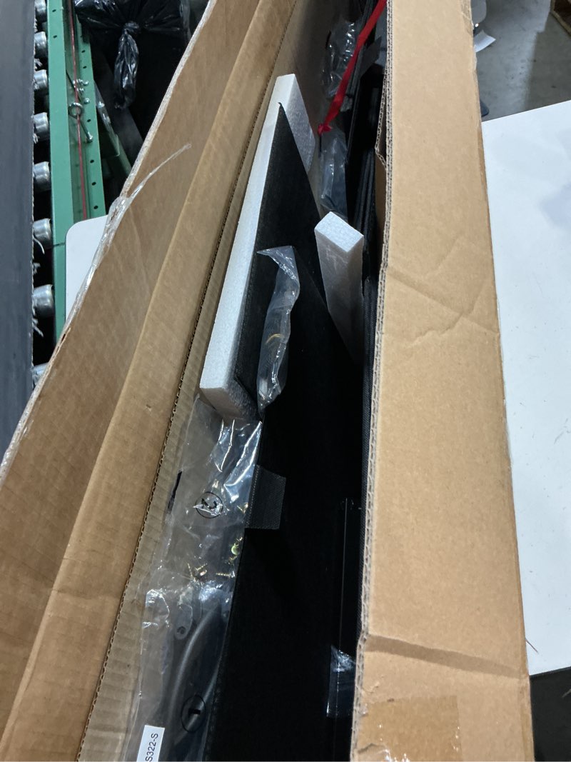 Condition photo showing New/Like New for songmics dresser for bedroom, chest of drawers, steel, mdf, 5 non-woven fabric drawers, storage organizer unit, closet, entryway, ink black and ebony black ulgs322b01s ink black + ebony black 11.8"d x 38.9"w x 20.6"h (5 drawers)