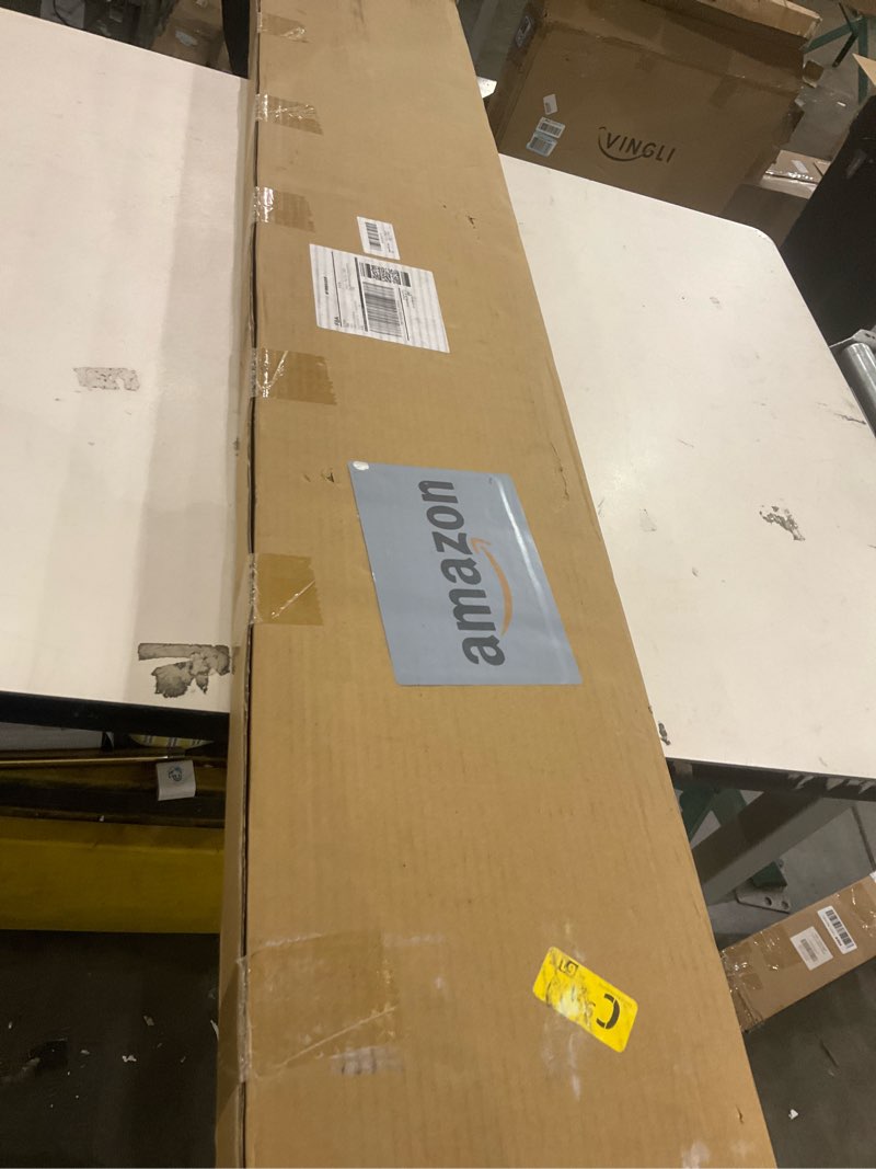 Condition photo showing New/Like New for Axeman Floating Shelves, 8 Inch Deep Modern Solid Wood Wall Shelves for Storage, Wall Mounted Display Shelving with Invisible Heavy-Duty Metal Bracket, 48" W x 8" D x 1.6" H, Walnut Special Walnut 48" W, 1-Pack