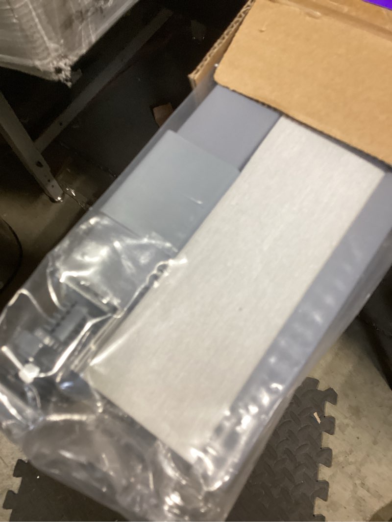 Condition photo showing Good Condition for lazblinds cordless cellular shades, no tools no drill blackout honeycomb shades pleated blinds for windows, 32" w x 64" h, dark grey blackout-dark grey 32'' w x 64'' h