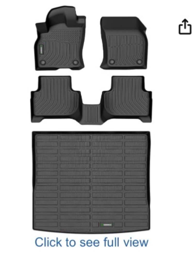 ANBINGO Floor Mats & Cargo Liner Fit For Audi Q 3 2019-2025