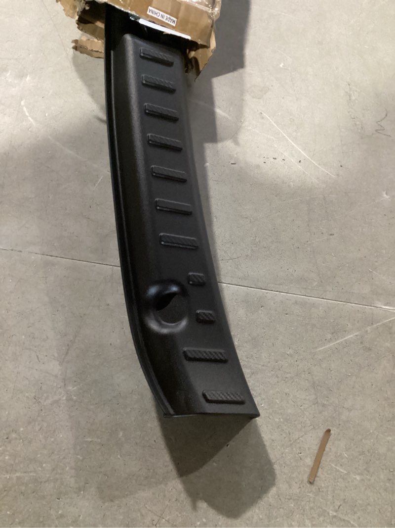 Condition photo showing Good Condition for new upgrade rear bumper guard for tesla model y juniper 2025-2026 abs material, prevent scratches, easy installation - trunk bumper protector accessories for tesla juniper juniper rear bumper guard