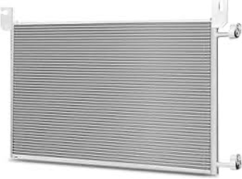 A-Premium Air Conditioning A/C Condenser Compatible with Chevrolet, GMC, Cadillac Vehicles - Silvera
