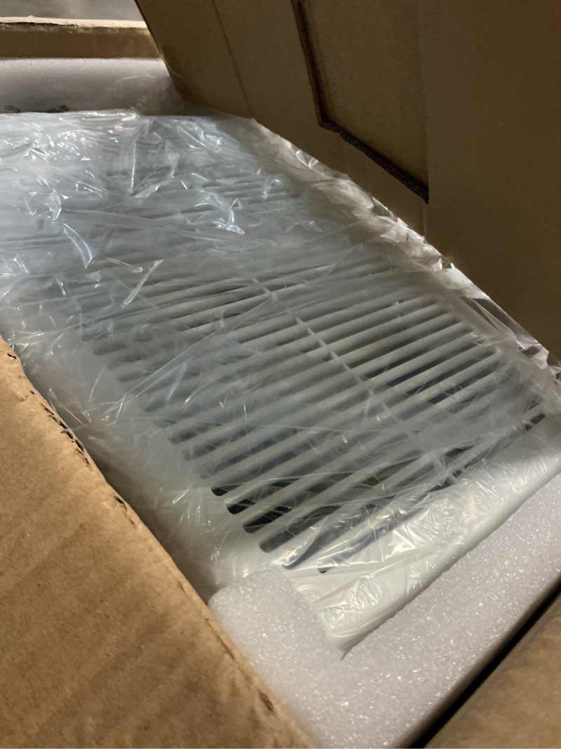 Condition photo showing Good Condition for bathroom exhaust fan with heater, 1300w heater & led light 110 cfm household ventilation fans, 1.5 sone quiet dc bath vent fan for home bathroom hotel, metal housing ceiling mount, 4" duct