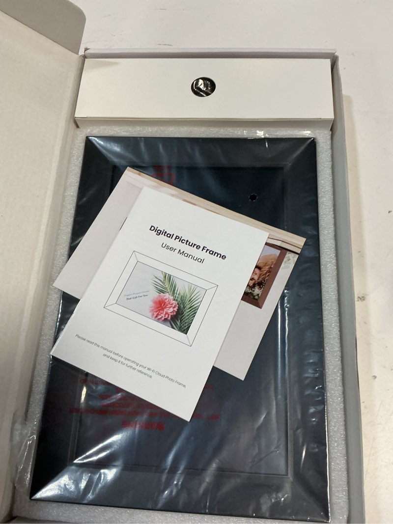 Condition photo showing New/Like New for Uhale 10.1" Digital Picture Frame with 32GB Storage Support SD Card, Electronic Photo Frames with 1280x800 HD IPS Touch Screen, Instantly and Securely Share Memories, Send Wishes from Anywhere 1 PACK